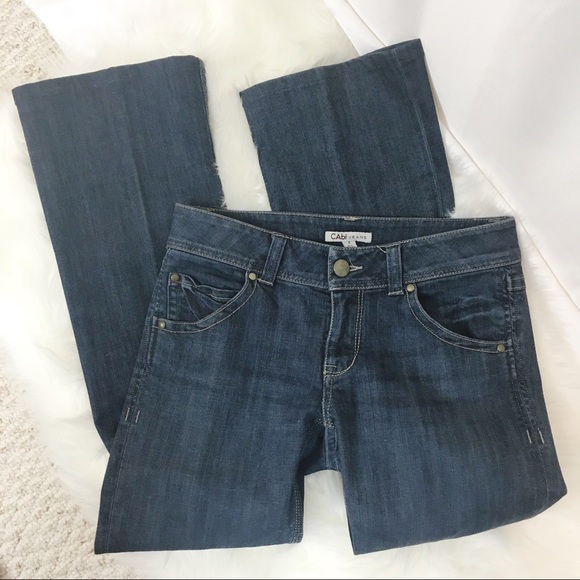 CAbi Denim - CAbi Boot Cut Jeans-Style 638R-Flap Pockets Size 4